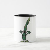 おもしろいなアスパラガスのマグ マグカップ (中央)