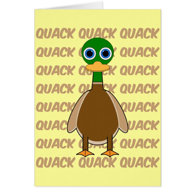 おもしろいなアヒル (正面)