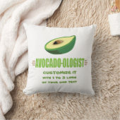 おもしろいなアボカドの恋人 クッション (ブランケット)
