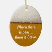 おもしろいなアルコールオーナメント セラミックオーナメント (右)