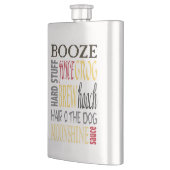 おもしろいなアルコール飲む婉曲的表現 フラスク (左)