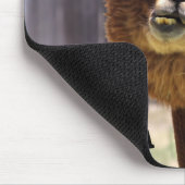 おもしろいなアルパカのマウスパッド マウスパッド (コーナー)