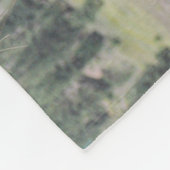 おもしろいなアルパカのラマは私に吐きます触れません フリースブランケット (角)