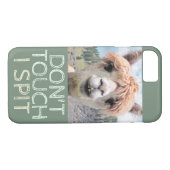 おもしろいなアルパカのラマは私に吐きます触れません Case-Mate iPhoneケース (裏面(横))