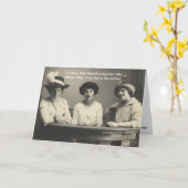 おもしろいなアンチ友情カード カード (黄色い花)