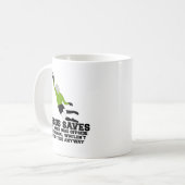 おもしろいなイエス・キリストは救います コーヒーマグカップ (正面左)