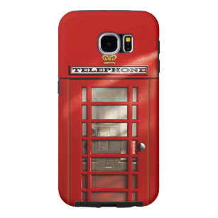 おもしろいなイギリスの赤い公衆電話ボックス SAMSUNG GALAXY S6 ケース