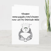 おもしろいなイースター漫画のアヒル シーズンカード (裏面)