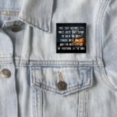 おもしろいなウィスキーの酒飲みのスローガン 缶バッジ (インサイチュ)