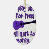 おもしろいなウクレレ セラミックオーナメント (右)