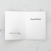 おもしろいなウサギのバースデー・カード。 異常があって下さい カード (内部)