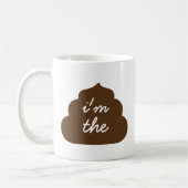 おもしろいなウンチのマグ コーヒーマグカップ (左)