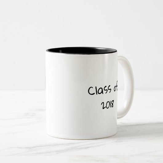 おもしろいなエンジニアの卒業のマグ ツートーンマグカップ (正面右)