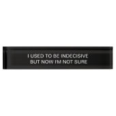 おもしろいなオフィスの冗談 デスクネームプレート (正面)