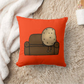 おもしろいなカウチ・ポテト族 クッション (ブランケット)