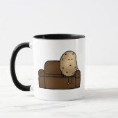 おもしろいなカウチ・ポテト族 マグカップ (左)