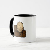 おもしろいなカウチ・ポテト族 マグカップ (正面左)