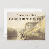 おもしろいなカウボーイのバースデー・カードユーモアのあるな西部米国 ポストカード (正面/裏面)