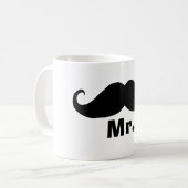 おもしろいなカップルは一定x2、氏及び夫人を襲います コーヒーマグカップ (正面左)