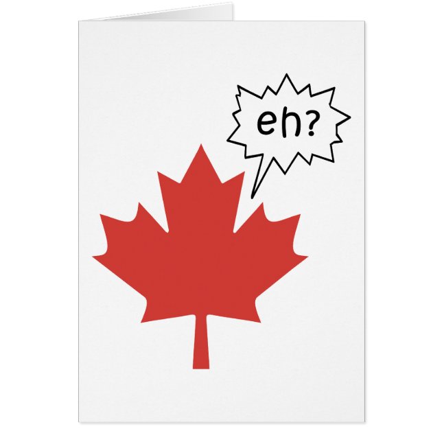 おもしろいなカナダ人 (正面)