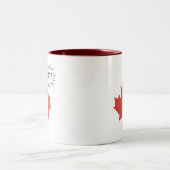 おもしろいなカナダ人 ツートーンマグカップ (中央)