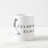 おもしろいなカワウソのマグ コーヒーマグカップ (中央)