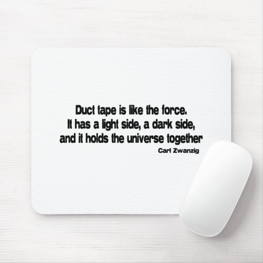 おもしろいなガムテープの引用文 マウスパッド (マウス)