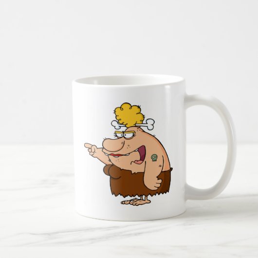 おもしろいなキャットウーマン コーヒーマグカップ (右)