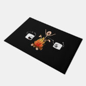 おもしろいなキャンプ ドアマット (アングル)