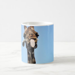 おもしろいなキリンが付いているマグ コーヒーマグカップ