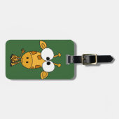 おもしろいなキリンの漫画 ラゲッジタグ (正面横)