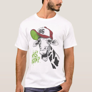 おもしろいなキリンのTシャツはTシャツの上にありました Tシャツ