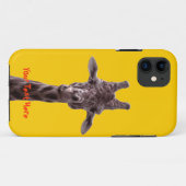 おもしろいなキリン Case-Mate iPhoneケース (裏面(横))