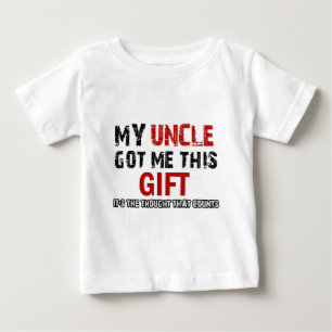 おもしろいなギフト項目 ベビーTシャツ