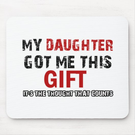 おもしろいなギフト項目 マウスパッド (正面)