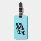 おもしろいなクラリネットのカスタムバンド ラゲッジタグ (正面縦)