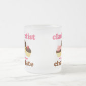 おもしろいなクラリネット フロストグラスマグカップ (中央)