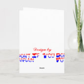 おもしろいなクリスマスどん欲な1%のおかげでC サンキューカード (裏面)