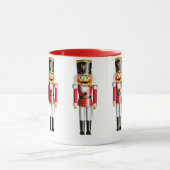 おもしろいなクリスマスのくるみ割りの戦わない兵隊 マグカップ (中央)