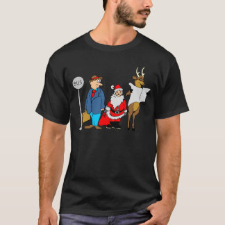 おもしろいなクリスマスのギフト Tシャツ