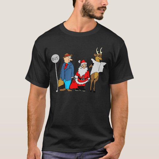 おもしろいなクリスマスのギフト Tシャツ (正面)