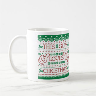 おもしろいなクリスマスのコーヒー・マグ コーヒーマグカップ