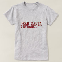 おもしろいなクリスマスの引用文親愛なサンタ私は赤を説明してもいいです