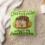 おもしろいなクリスマスの漫画のFruitcake クッション (ブランケット)