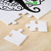 おもしろいなクリスマスの砂糖のスカル ジグソーパズル (側面)