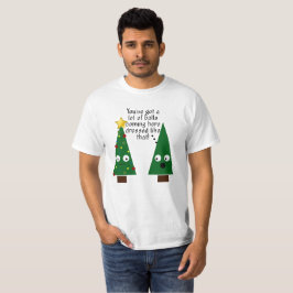 おもしろいなクリスマスの粘着性の人のスエットシャツ Tシャツ