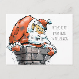 おもしろいなクリスマスカード シーズンポストカード