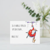 おもしろいなクリスマスカード シーズンポストカード (スタンド正面)