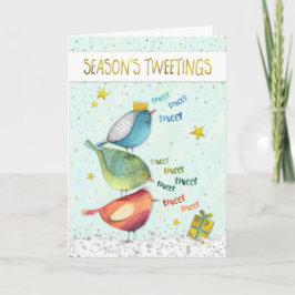 おもしろいなクリスマスカード-季節Tweetings シーズンカード