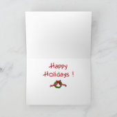 おもしろいなクリスマスカード: 長い日 シーズンカード (内部)